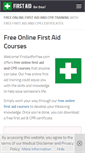 Mobile Screenshot of firstaidforfree.com
